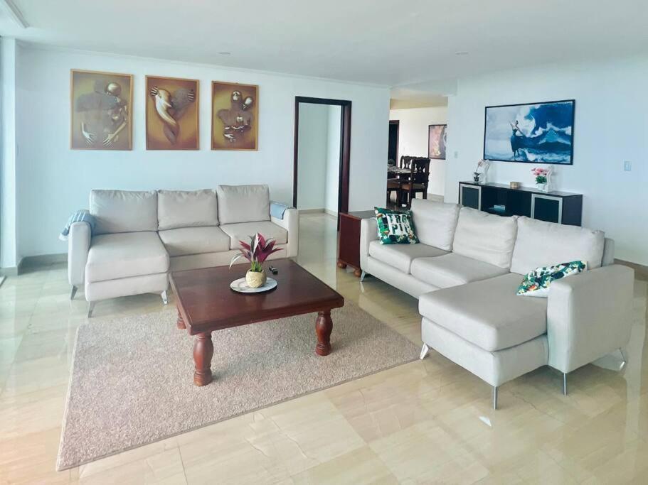 Beach Front Penthouse In Exclusive Tower Santo Domingo Exteriör bild